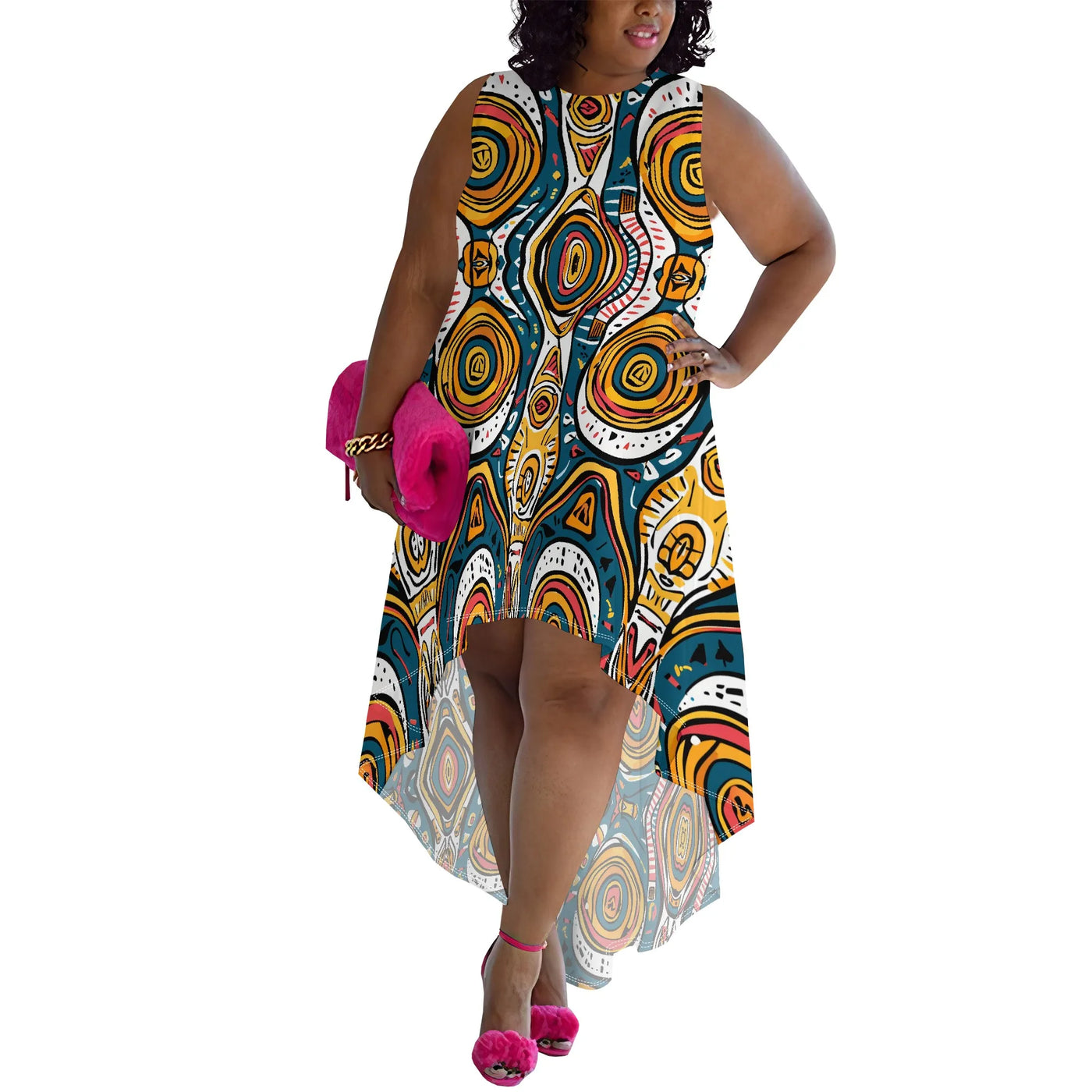 Silk dress "Garden Party" – Fresh & feminine