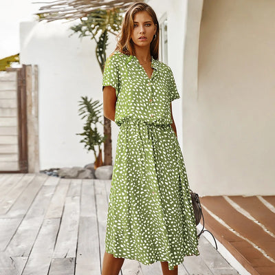 Cotton dress "Garden Party" – Fresh & feminine