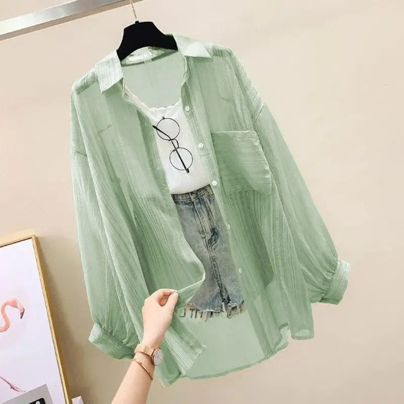 Silk blouse "Garden Party" – Soft & sophisticated