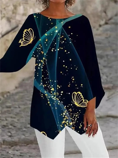 Linen top "Garden Party" – Soft & sophisticated