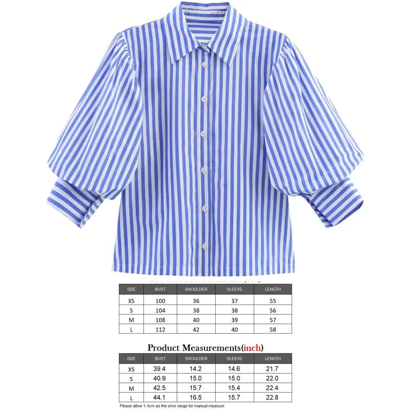 Thin knitted shirt "Garden Party" – Fresh & feminine
