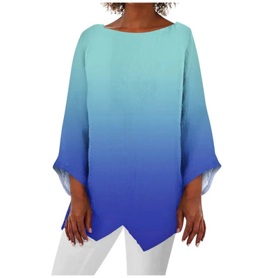 Linen top "Garden Party" – Soft & sophisticated