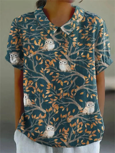 Silk dress "Family BBQ" – Elegant & refined