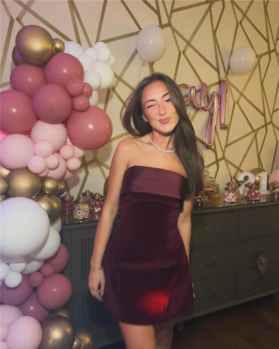 Silk dress "Garden Party" – Elegant & refined
