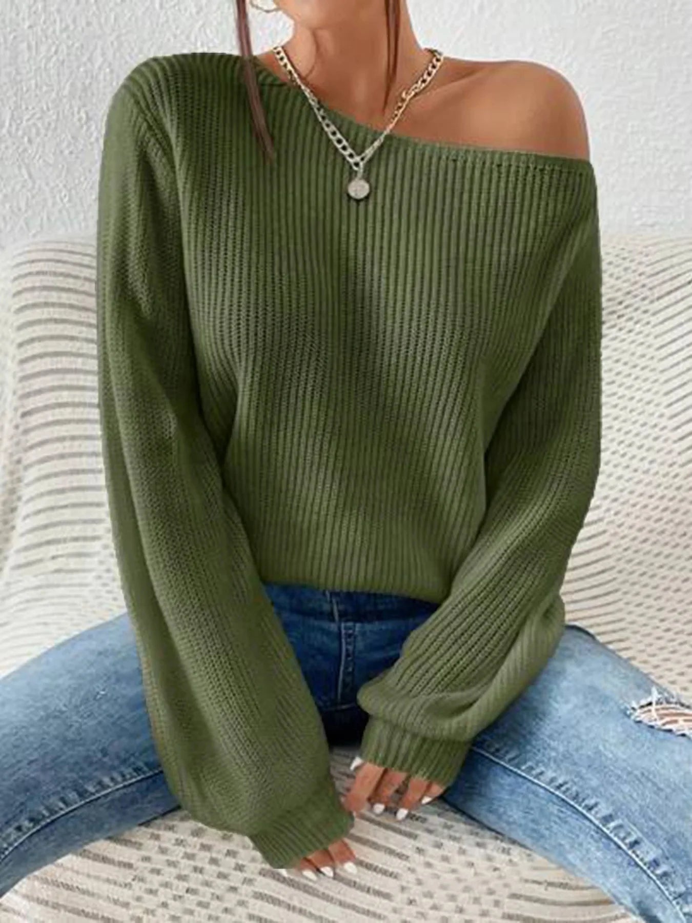 Knit pullover "Sunday Picnic" – Soft & sophisticated