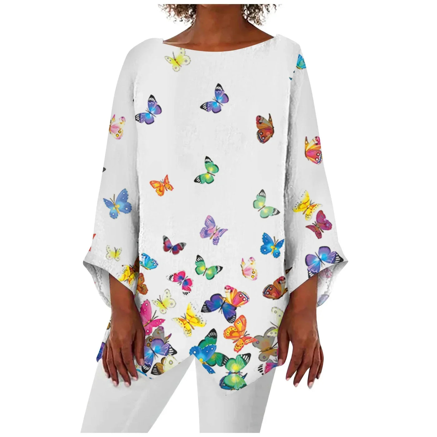 Linen top "Garden Party" – Soft & sophisticated