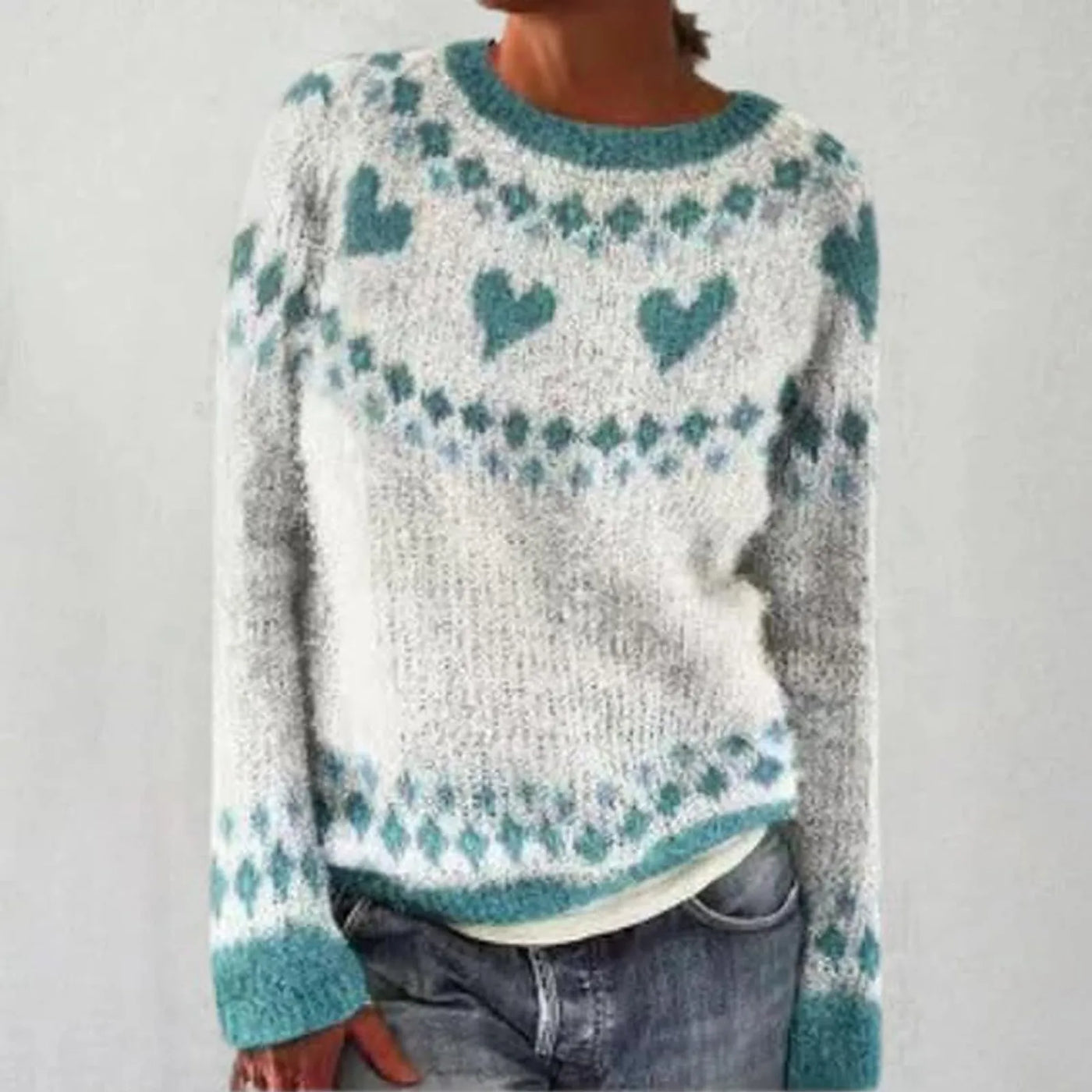 Cotton sweater "Friends Catch-Up" – Soft & sophisticated