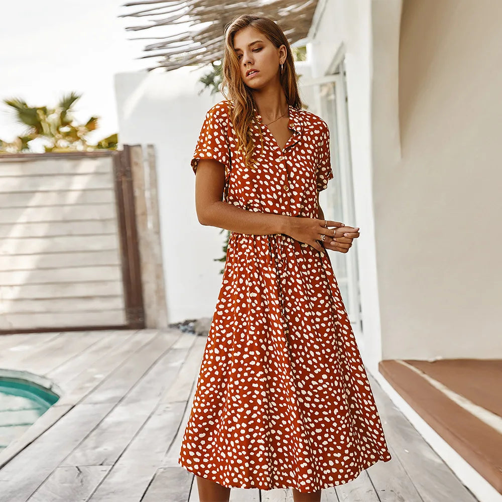 Cotton dress "Garden Party" – Fresh & feminine