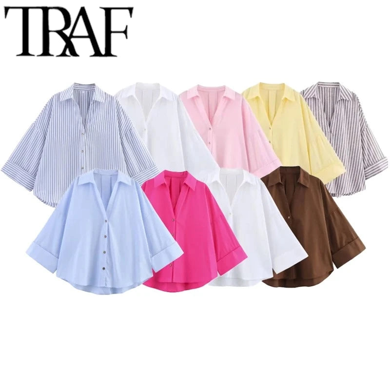 Thin knitted shirt "Garden Party" – Fresh & feminine