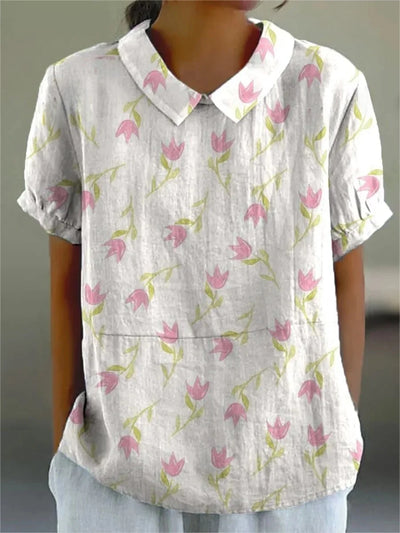 Silk dress "Family BBQ" – Elegant & refined