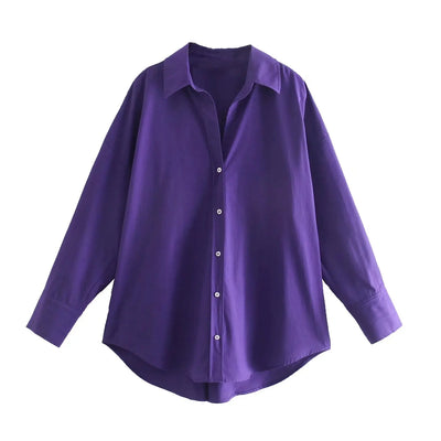 Multicoloured button-up shirt "Friends Catch-Up" – Chic & casual