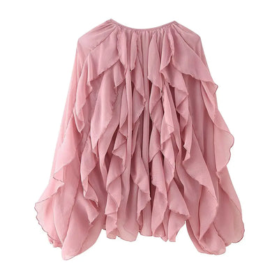 Sheer blouse "Sunday Picnic" – Fresh & feminine