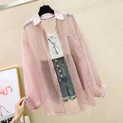 Silk blouse "Garden Party" – Soft & sophisticated