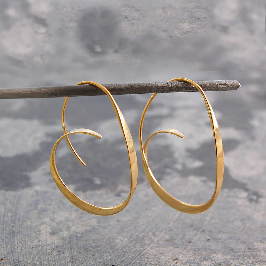 Spiral earrings "Cocktail Hour" – Chic & casual