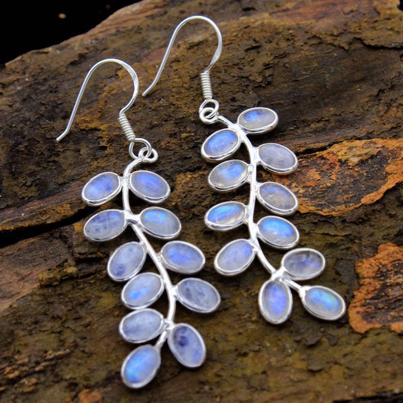 Moonstone earrings "Romantic Dinner" – Elegant & refined