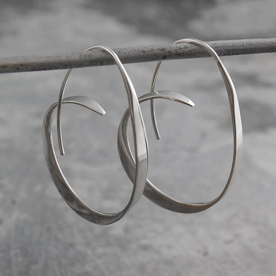 Spiral earrings "Cocktail Hour" – Chic & casual