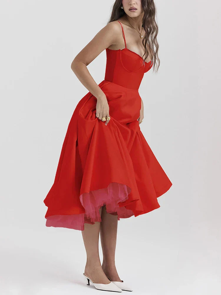 Silk dress "Garden Party" – Timeless & chic