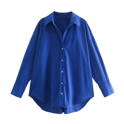 Multicoloured button-up shirt "Friends Catch-Up" – Chic & casual