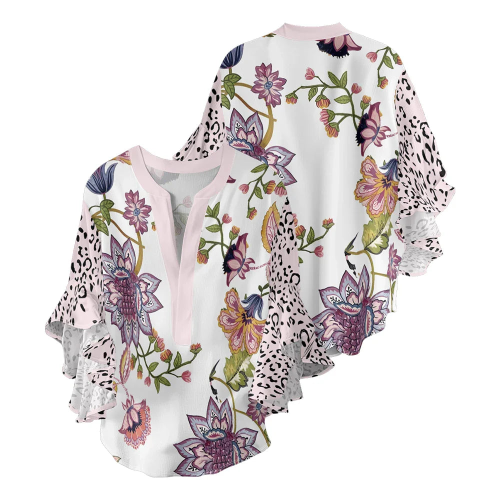 Silk blouse "Garden Party" – Timeless & chic