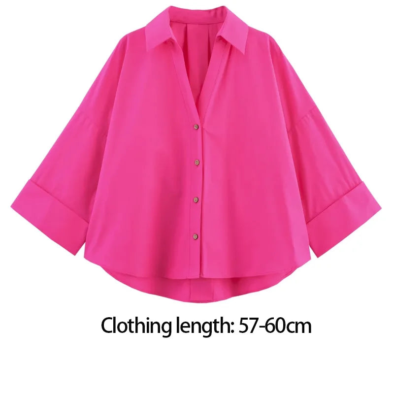 Thin knitted shirt "Garden Party" – Fresh & feminine