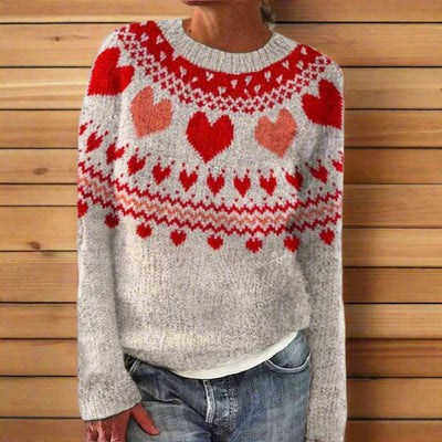 Cotton sweater "Friends Catch-Up" – Soft & sophisticated