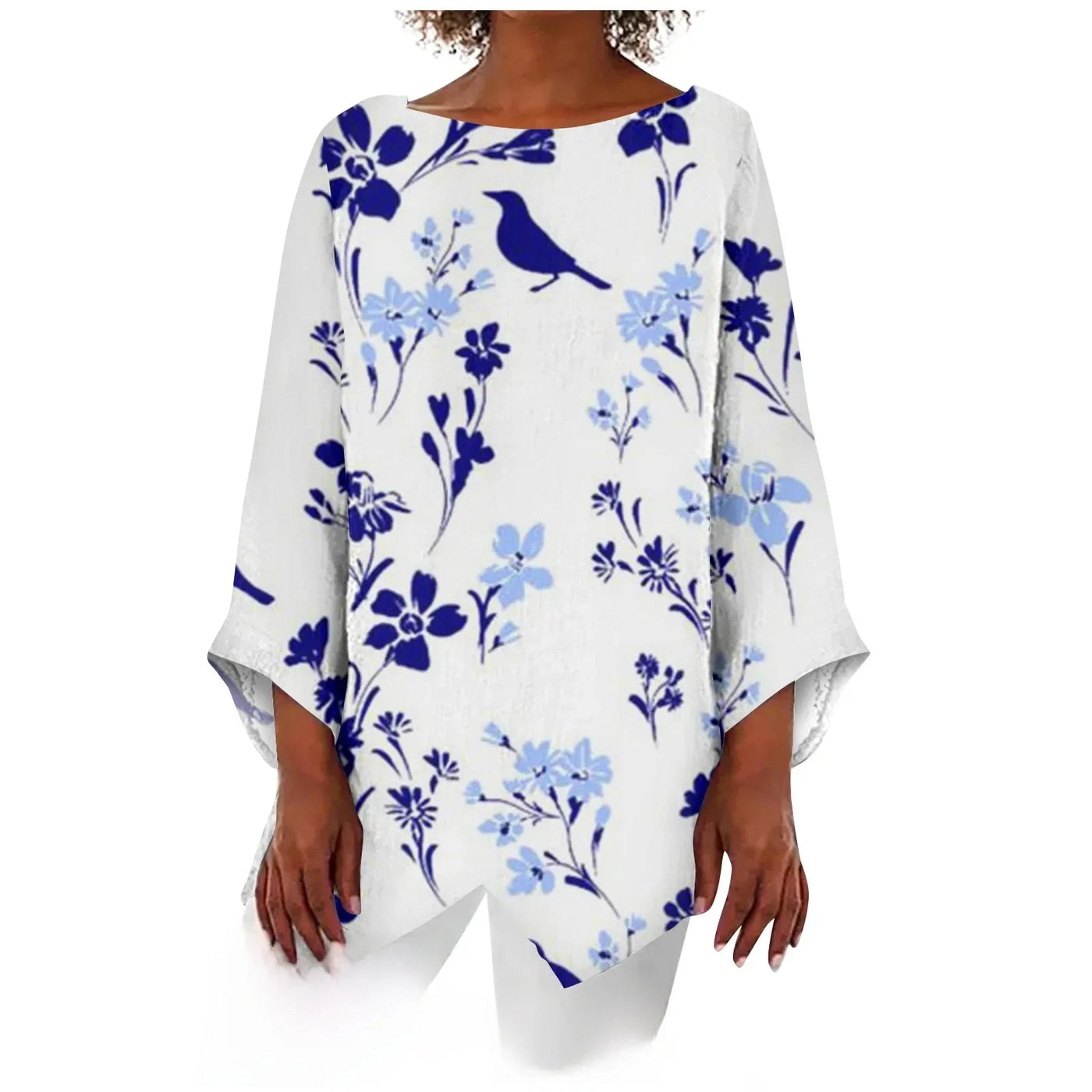 Linen top "Garden Party" – Soft & sophisticated
