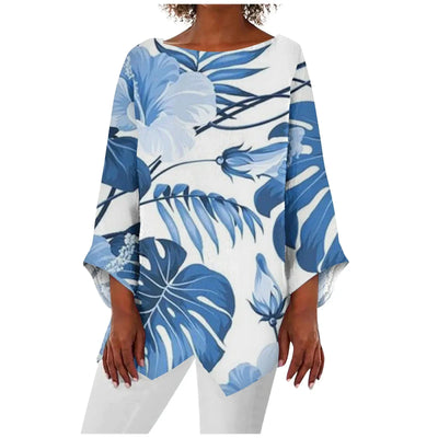 Linen top "Garden Party" – Soft & sophisticated