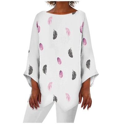 Linen top "Garden Party" – Soft & sophisticated