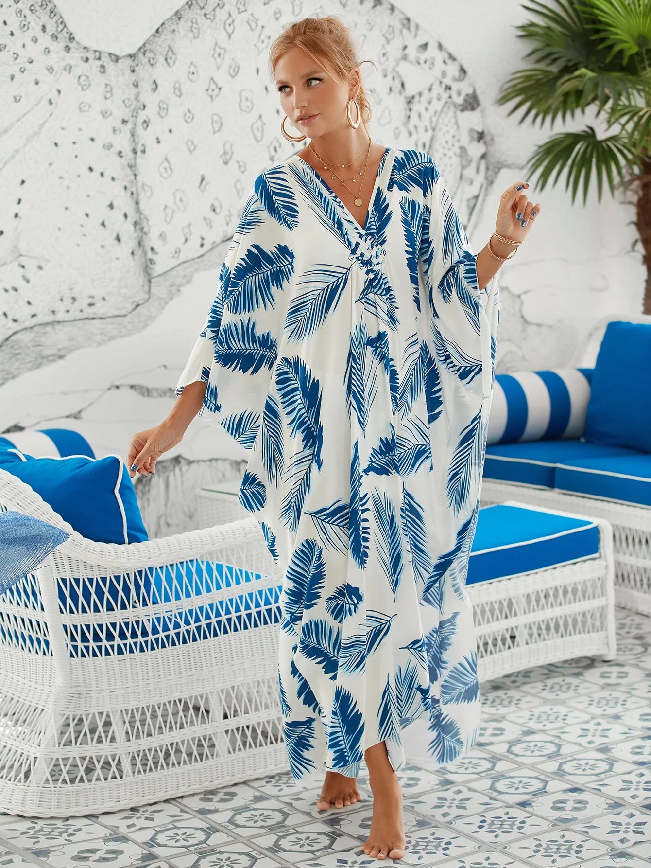 Silk dress "Sunday Picnic" – Soft & sophisticated