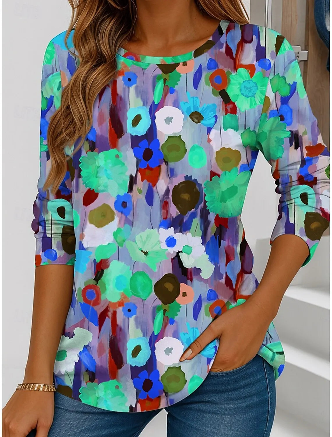 Linen top "Garden Party" – Soft & sophisticated