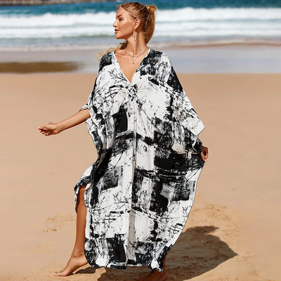 Silk dress "Sunday Picnic" – Soft & sophisticated