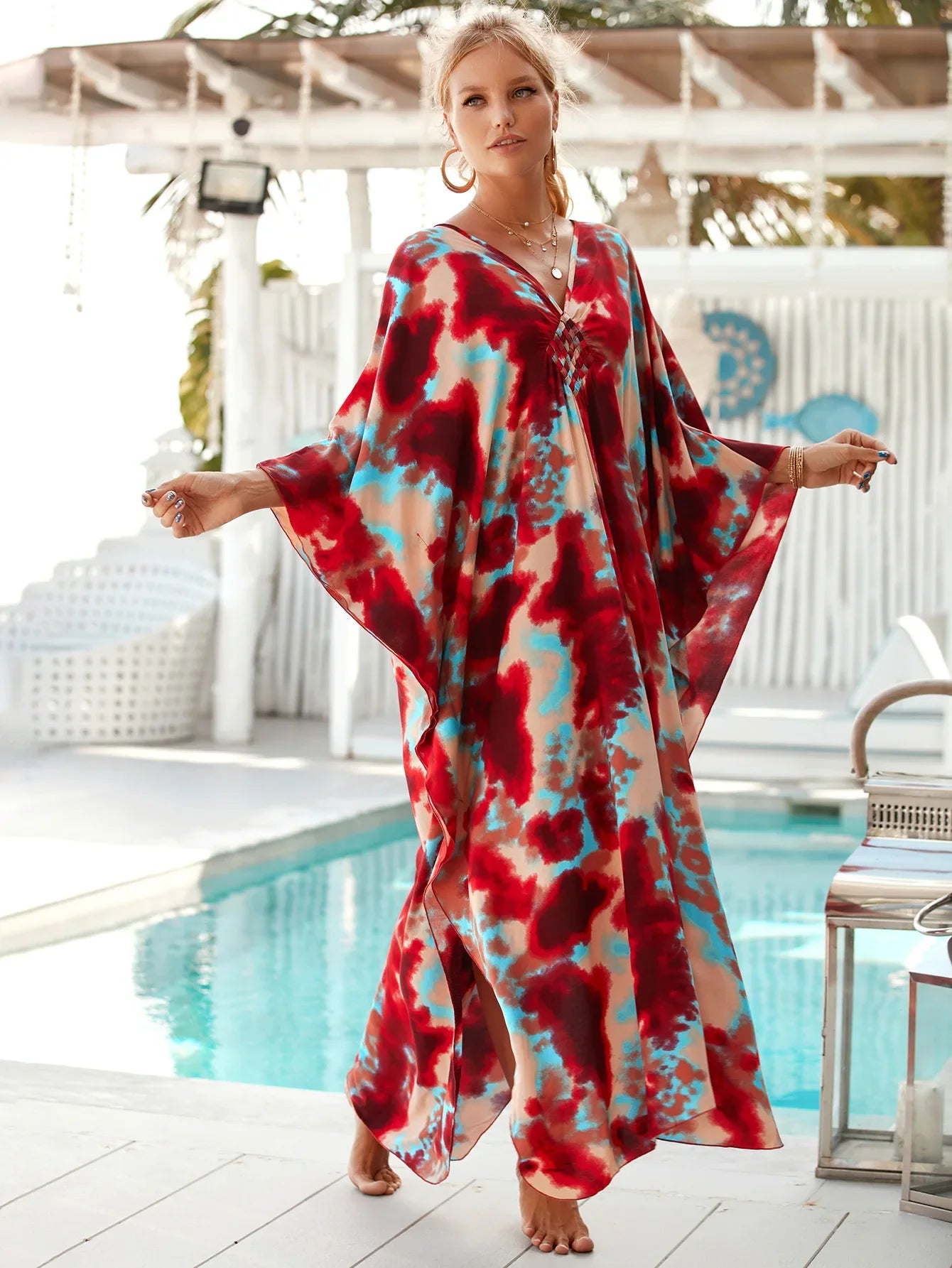 Silk dress "Sunday Picnic" – Soft & sophisticated