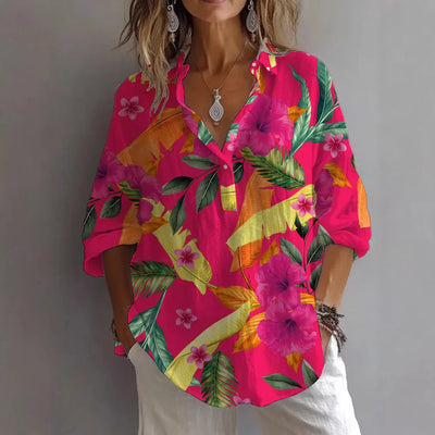 Silk blouse "Garden Party" – Elegant & refined