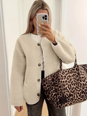 Fleece jacket "Weekend Getaway" – Soft & sophisticated