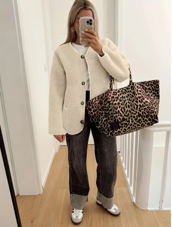 Fleece jacket "Weekend Getaway" – Soft & sophisticated