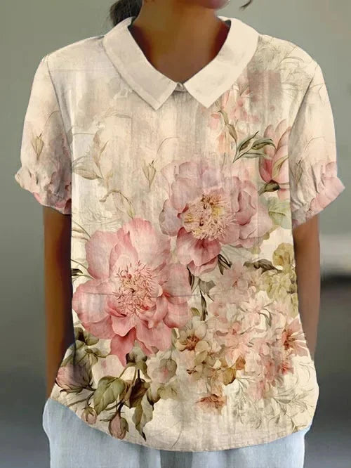 Silk dress "Family BBQ" – Elegant & refined