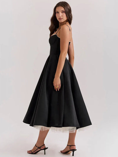 Silk dress "Garden Party" – Timeless & chic