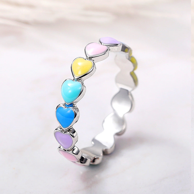 Sterling silver ring "Sunset Soirée" – Timeless & chic