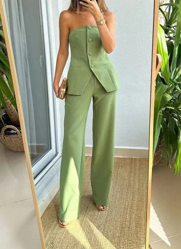 Corset Two-Piece Set