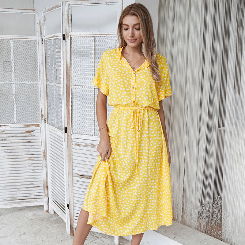 Cotton dress "Garden Party" – Fresh & feminine