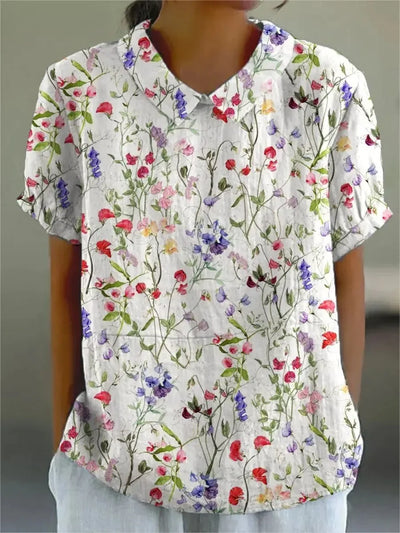 Silk dress "Family BBQ" – Elegant & refined