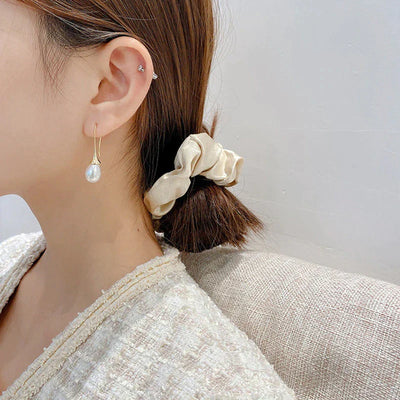 Elegant pearl drop earrings "Romantic Dinner" – Timeless & chic