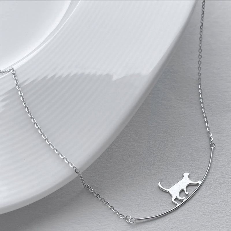 Silver necklace "Sunday Picnic" – Charming & playful