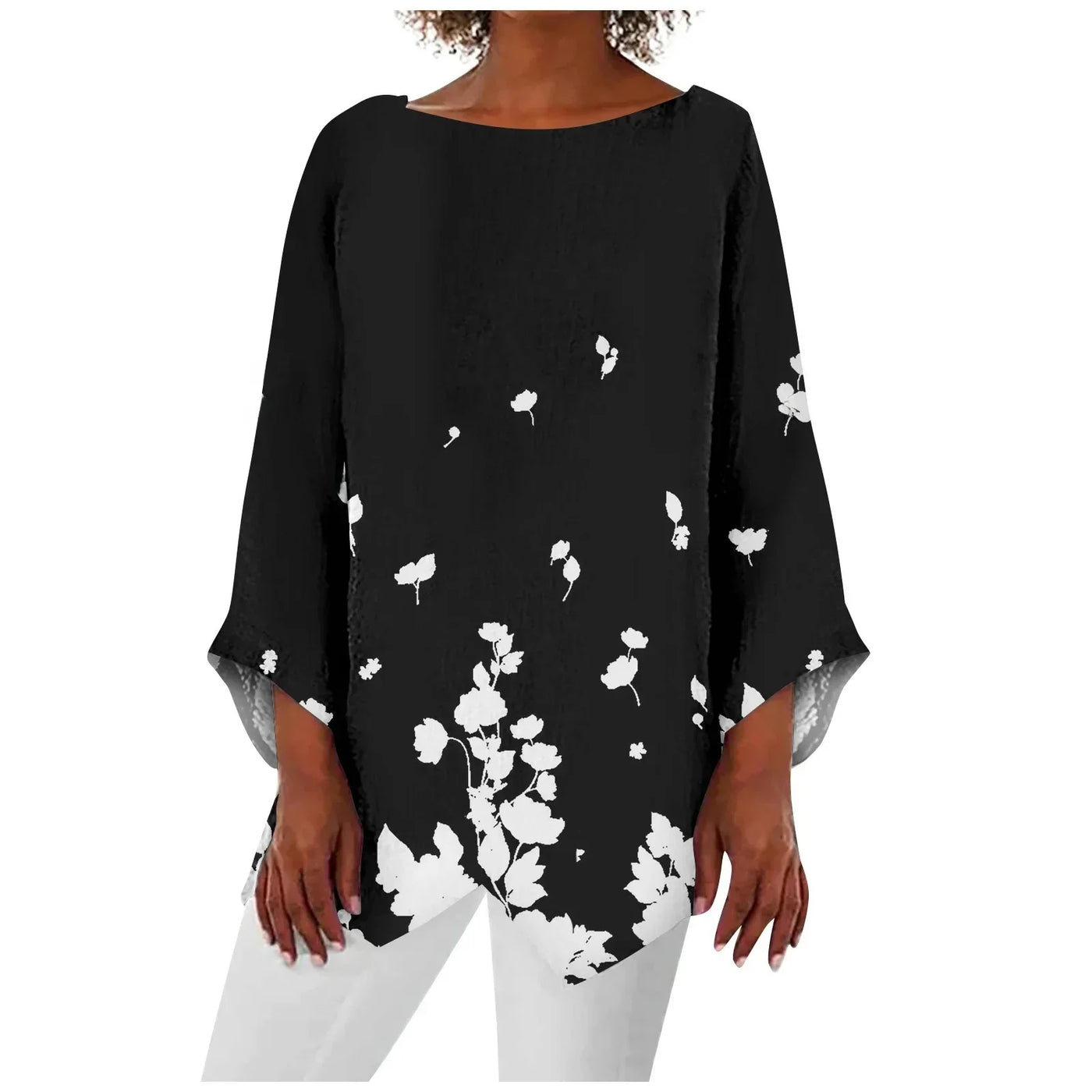 Linen top "Garden Party" – Soft & sophisticated