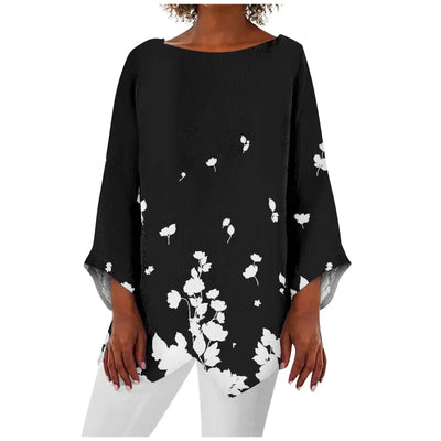 Linen top "Garden Party" – Soft & sophisticated