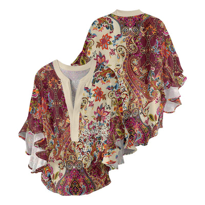 Silk blouse "Garden Party" – Timeless & chic