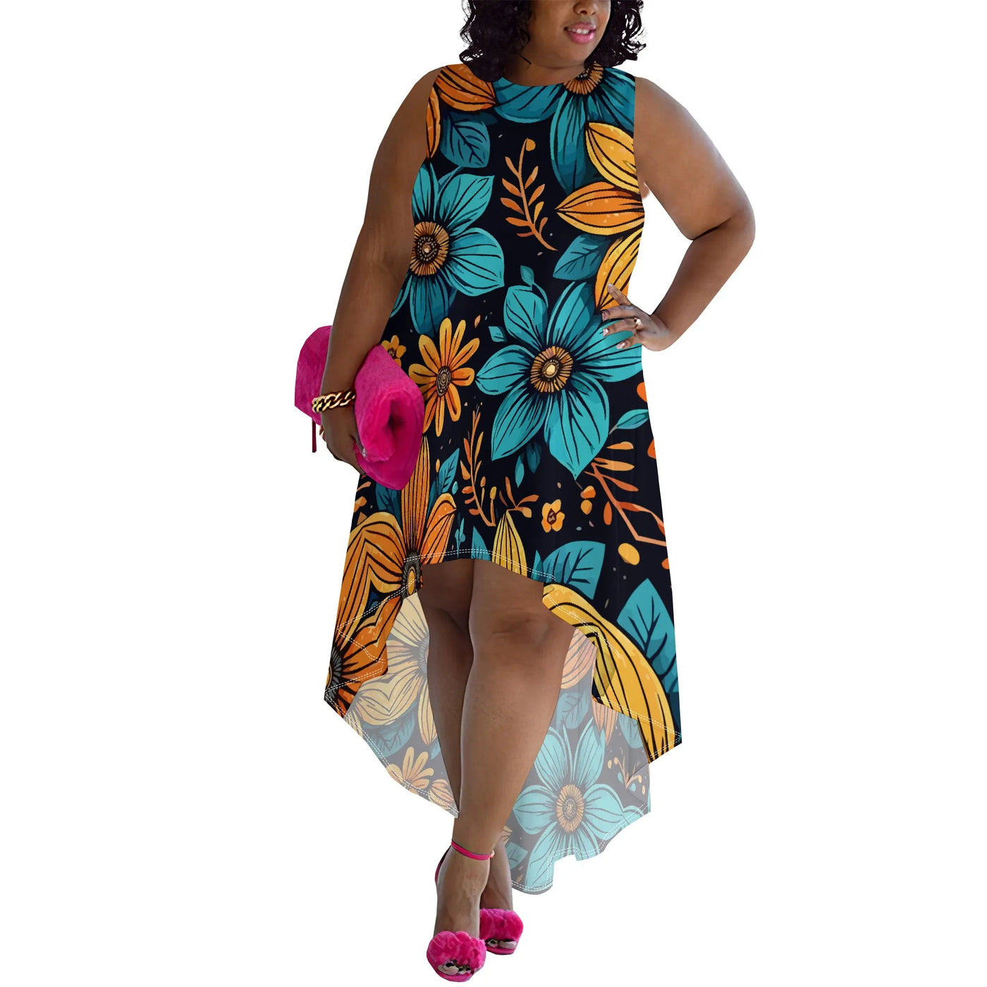 Silk dress "Garden Party" – Fresh & feminine