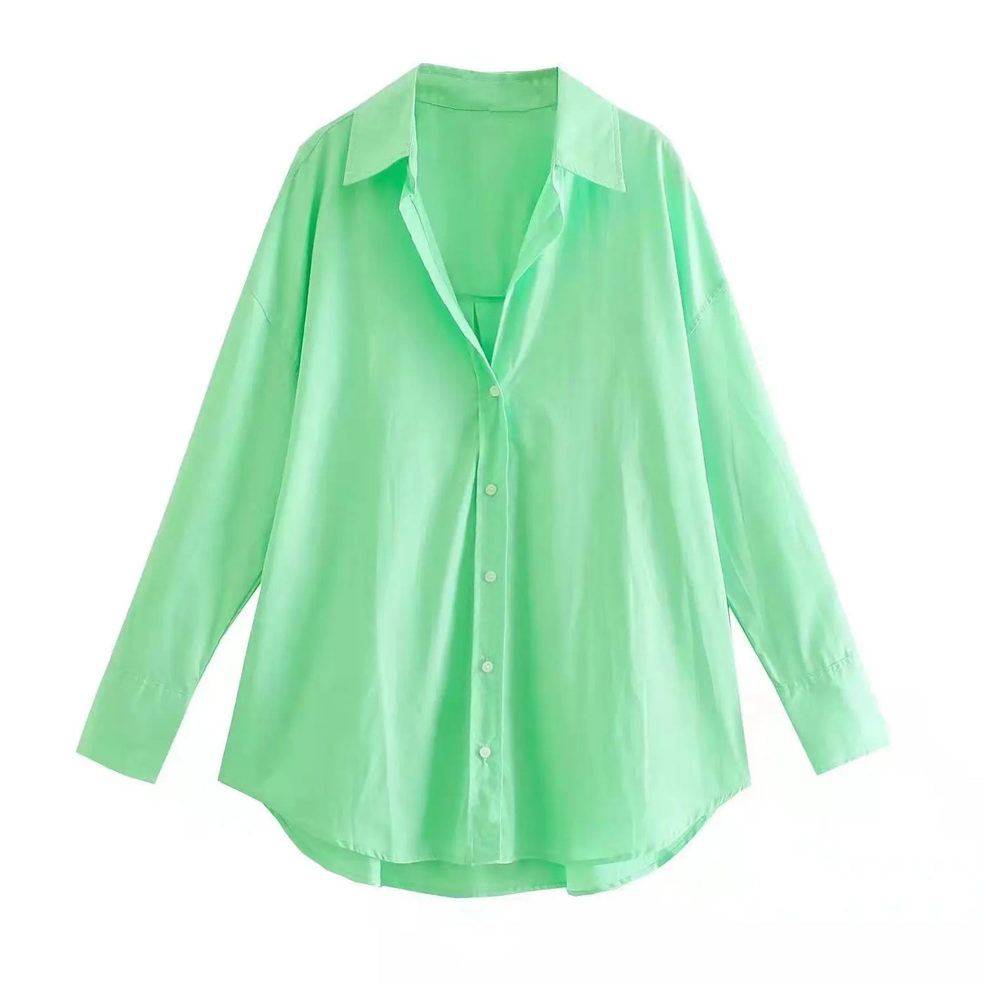 Multicoloured button-up shirt "Friends Catch-Up" – Chic & casual