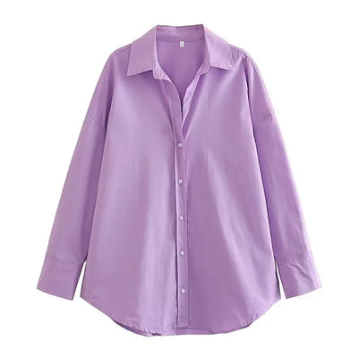 Multicoloured button-up shirt "Friends Catch-Up" – Chic & casual