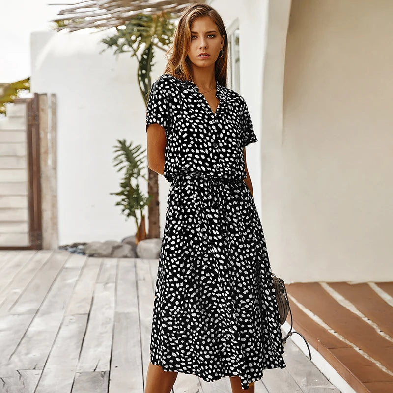 Cotton dress "Garden Party" – Fresh & feminine